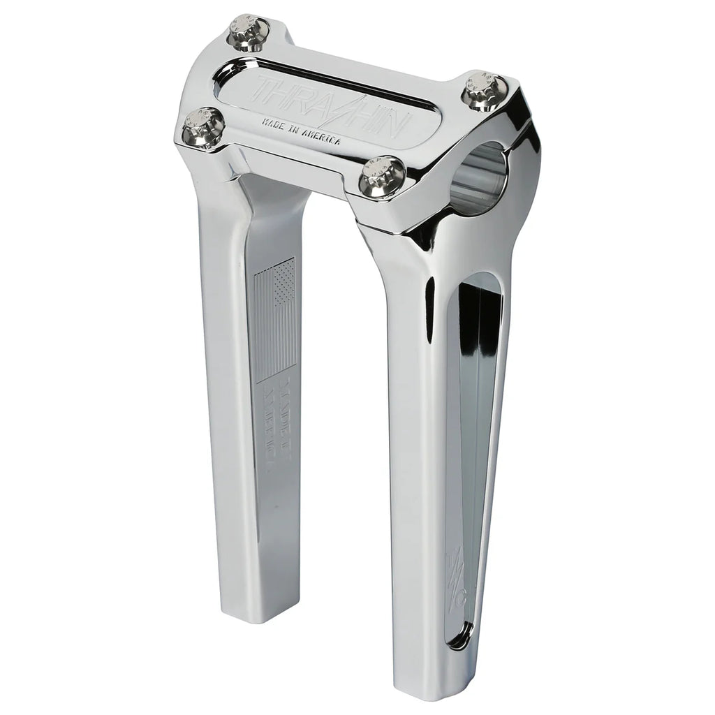 8" Straight Thrashin OG Risers - Chrome