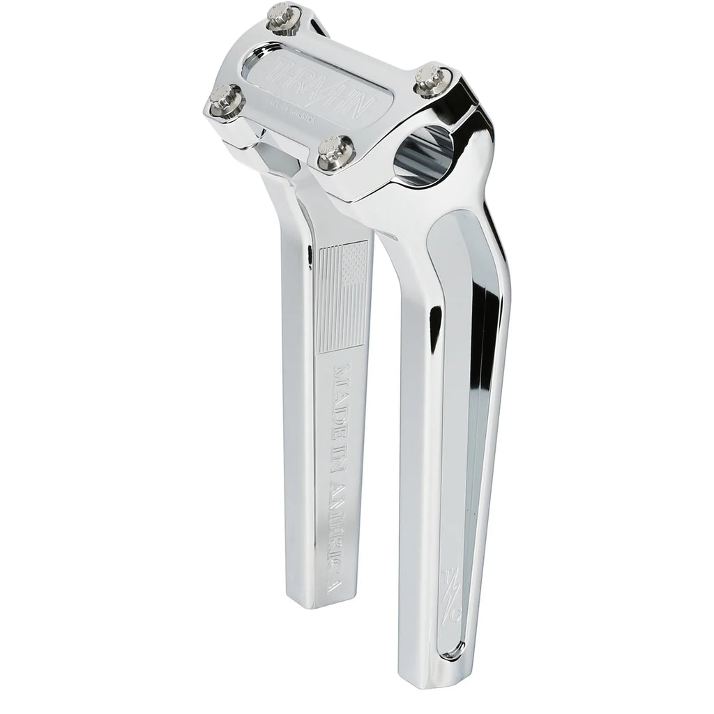 9.5" Pull Back Thrashin OG Risers - Chrome