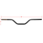 Aggressive Mid Bend Bar - Black