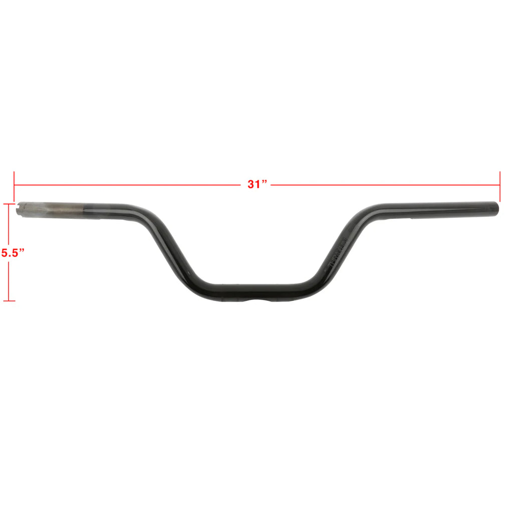 High Bend Bars - Black