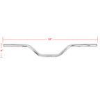 Aggressive Mid Bend - Chrome