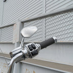 MINI STOCKER FORGED MIRRORS, CHROME