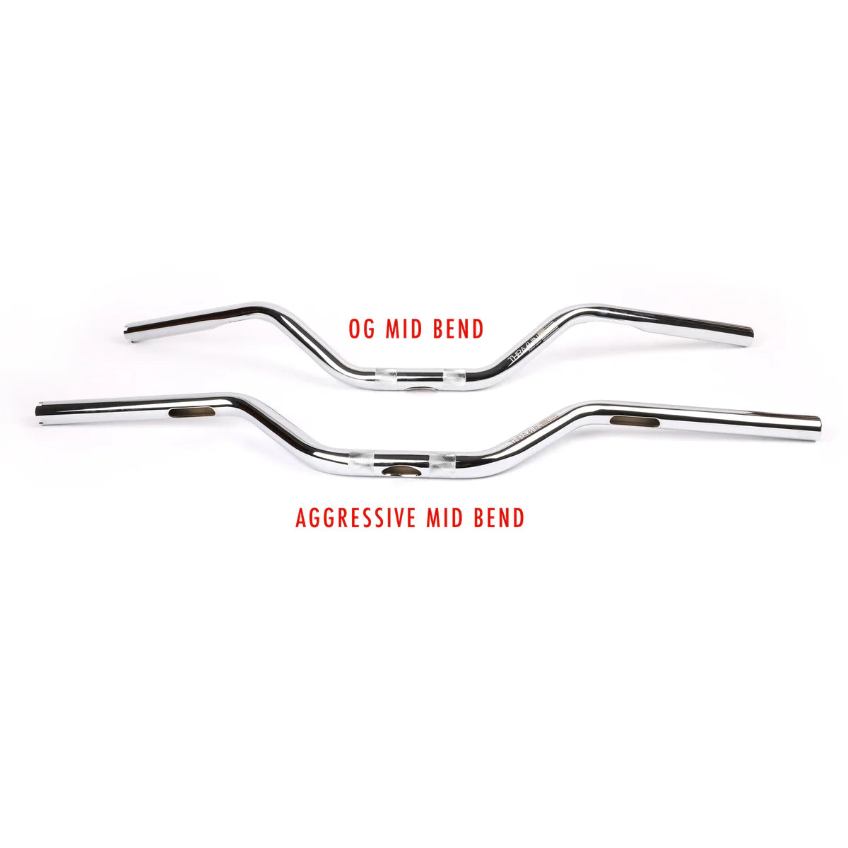 Aggressive Mid Bend - Chrome